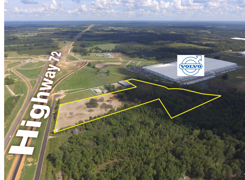 Hwy 72 Byhalia Vacant Lot Marshall County Industrial Development